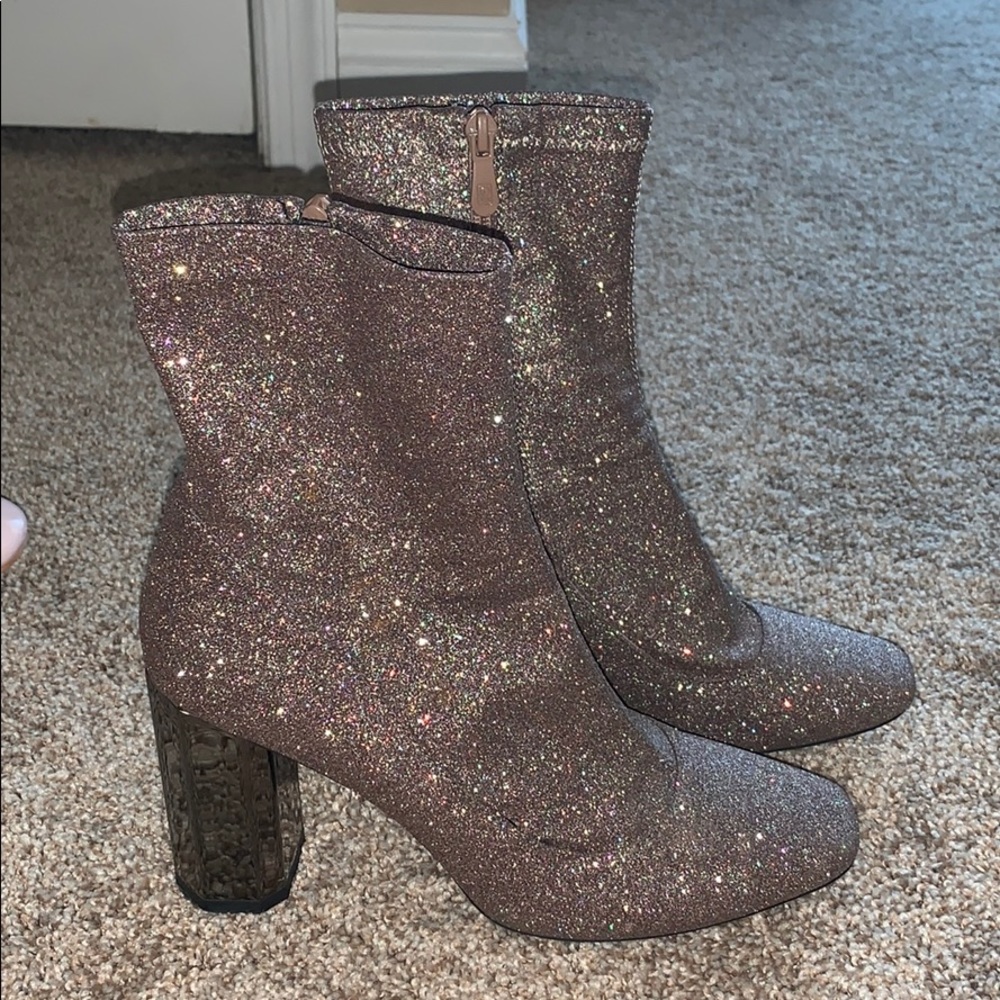 Glitter boot